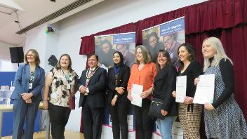 Picture of Learn Hillingdon certificate presentation ceremony