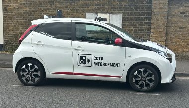 ANPR parking enforcement vehicle