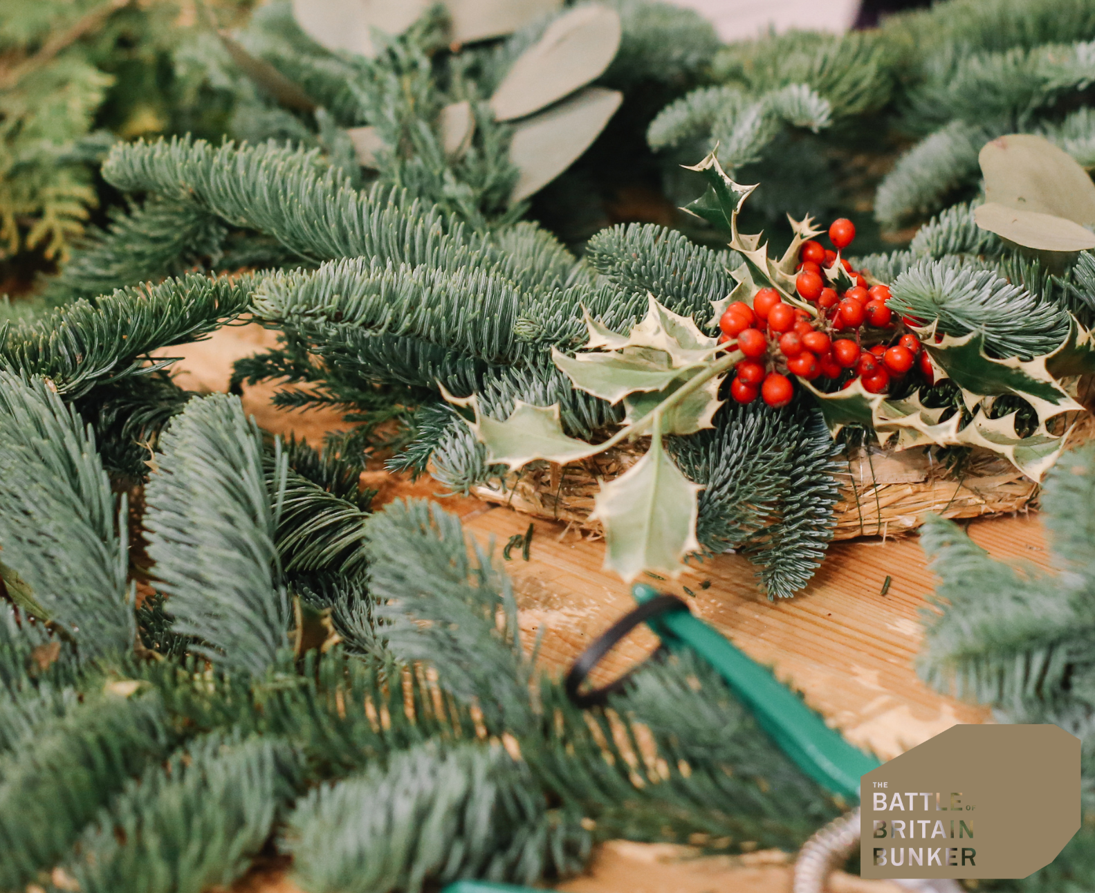 Image for Wreath Making Workshop at the Bunker