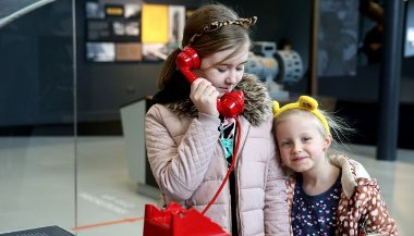 Children at the Battle of Britain Bunker