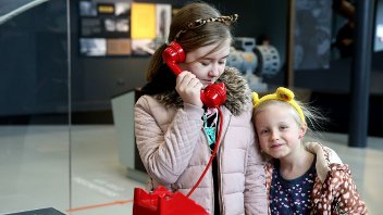 Children at the Battle of Britain Bunker