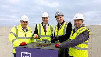 Hayes town centre redevelopment topping out ceremony