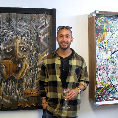 Hillingdon Stories - Nushei and his art